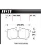 Hawk Brake Pads Blue Low-Intermediate Torque Pack 4