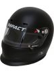 Impact Racing Helmet Charger Full Face Flat Black Large