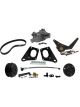 KRC Pulley Kit 6 Rib Serpentine Water Pump Black MG LS-Ser Kit