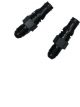 McLeod Fitting Double Male Straight AN-4 To Wire-Clip