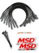 MSD Spark Plug Wire Set Super Conductor Spiral Core 8.5mm Black