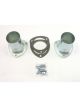 Patriot Exhaust Collector Reducer 3-1/2 in OD to 3 in ID Steel