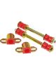 Prothane Sway Bar End Links Front Hardware Included Poly/ Red