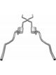 Pypes Exhaust System H-Bomb Street Pro Crossmember Back
