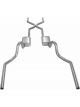 Pypes Exhaust System H-Bomb Street Pro Crossmember Back