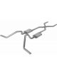 Pypes Exhaust System H-Bomb Street Pro Crossmember Back