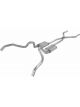 Pypes Exhaust System H-Bomb Street Pro Crossmember Back