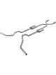 Pypes Exhaust System Street Pro System Crossmember-Back