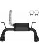 Pypes Performance Exhaust System Axle Back Dual Exit 2-1/2