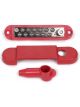 Quickcar Racing Terminal Block 12 Wire Boot / Cover Red Kit