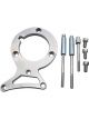 RPC Power Steering Bracket Polished Small Block For Ford 1979-1993