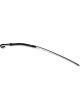 RPC Engine Oil Dipstick Solid Tube Block Mount Black Small Block