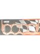 SCE Pro Copper Head Gasket Chevrolet Bb Ajpe 481X 4.520 X .062