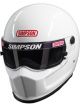 Simpson Safety Helmet Super Bandit Head & Neck Support White Medium