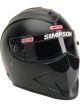 Simpson Safety Helmet Diamondback Head & Neck Flat Black Size 7-1/8