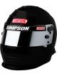 Simpson Safety Helmet Speedway Shark Flat Black Size 7-1/8