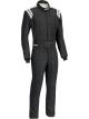 Sparco Conquest Driving Suit Dual Boot Cut Black White Large