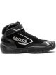 Sparco Shoe Crew Pit Stop Mid-Top Black Size 12.5 Pair