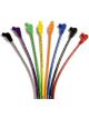 Taylor/Vertex Spark Plug Wire Set Spiral Core 8mm Blue 90° Plug Boots 