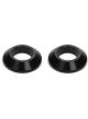 Ti22 Tapered Spacers 1/2in ID 1/4in Thick Black 2pk 
