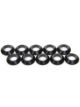 Ti22 Tapered Spacers 1/2in ID 1/4in Thick Black 10pk