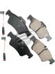 Akebono Euro Ultra-Premium Ceramic Rear Disc Brake Pad Set