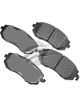 Akebono ProAct Ultra-Premium Ceramic Front Disc Brake Pad Set