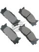 Akebono ProAct Ultra-Premium Ceramic Front Disc Brake Pad Set