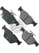 Akebono ProAct Ultra-Premium Ceramic Front Disc Brake Pad Set