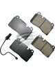 Akebono Euro Ultra-Premium Ceramic Front Disc Brake Pad Set