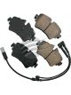 Akebono Euro Ultra-Premium Ceramic Front Disc Brake Pad Set