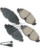 Akebono Euro Ultra-Premium Ceramic Front Disc Brake Pad Set