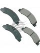 Akebono ProAct Ultra-Premium Ceramic Disc Brake Pad Set