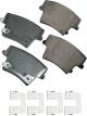 Akebono OEM ProAct Ultra-Premium Ceramic Rear Disc Brake Pad