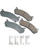 Akebono OEM ProAct Ultra-Premium Ceramic Front and Rear Disc Brake Pad