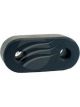 Aunger Exhaust Rubber Hanger Universal 2 Hole Solid