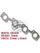 Aunger Extractor Gasket For Toyota Hilux 4 Runner Dsl 3L, 4Cyl 2.8L