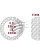 Aunger Exhaust Gasket Daihatsu Universal Wiremesh Gasket 40mm Id