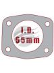 Aunger Exhaust Gasket For Holden Commodore Gen 3 Twin Engine Pipe V8