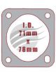Aunger Exhaust Gasket For Holden Jackaroo