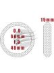 Aunger Exhaust Gasket For Holden HQ 6 Cylinder 48mm 1-7/8' WM JE375