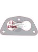 Aunger Exhaust Gasket For Mazda 2 Port JF017