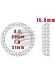 Aunger Exhaust Gasket For Mazda Telstar WM 51mm ID