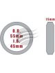 Aunger Exhaust Gasket For Mercedes 280