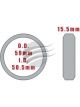 Aunger Exhaust Gasket For Mercedes 380-500SE Use BLG001