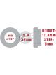 Aunger Exhaust Parts Stainless Steel Sensor Nut - M18 X 1.5