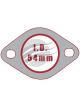 Aunger Exhaust Gasket For Nissan Patrol JE933 Petrol Engine