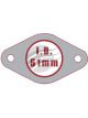 Aunger Exhaust Gasket For Ford AL5-5257 and 53-22103