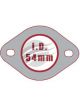 Aunger Exhaust Gasket For Mazda Telstar 929 Inner Ring Je913