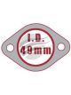 Aunger Exhaust Gasket Volvo 240 Flange Gasket / Sug002Rn